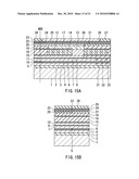 Near-field light generating device that includes near-field light generating element accommodated in a groove of an encasing layer diagram and image