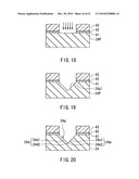 Near-field light generating device that includes near-field light generating element accommodated in a groove of an encasing layer diagram and image