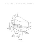 Near-field light generating device that includes near-field light generating element accommodated in a groove of an encasing layer diagram and image