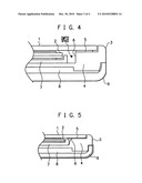 COMPONENT, DISPLAY PART STRUCTURE AND PORTABLE TERMINAL DEVICE diagram and image