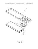 ELECTRONIC DEVICE WITH SELECTABLE BATTERY CONNECTION STRUCTURE diagram and image