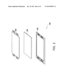 FRAME STRUCTURE, BACKLIGHT MODULE AND DISPLAY MODULE diagram and image