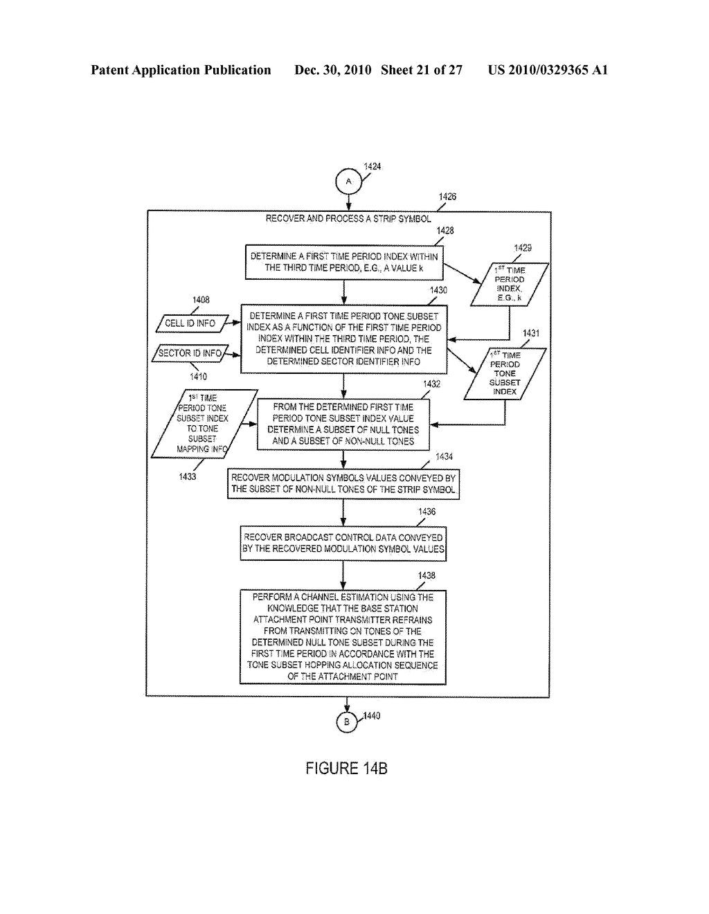 METHODS AND APPARATUS FOR USING TONES IN A WIRELESS COMMUNICATION SYSTEM - diagram, schematic, and image 22