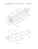 PROGRESSING CAVITY PUMP ADAPTED FOR PUMPING OF COMPRESSIBLE FLUIDS diagram and image