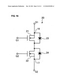 Semiconductor device, battery protection circuit and battery pack diagram and image