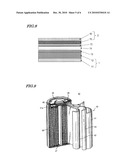 NONAQUEOUS ELECTROLYTE RECHARGEABLE BATTERY diagram and image