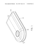 BATTERY COVER ASSEMBLY FOR PORTABLE ELECTRONIC DEVICE diagram and image