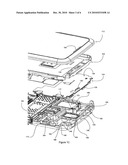 Apparatus including an earpiece speaker module diagram and image