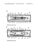 THERAPEUTIC AGENT DELIVERY DEVICE WITH A DUAL BALLOON HAVING DISTAL TAPER APERTURES diagram and image