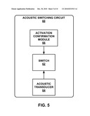 ACOUSTIC ACTIVATION OF COMPONENTS OF AN IMPLANTABLE MEDICAL DEVICE diagram and image