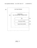 PRESENTING A RELATED ITEM USING A CLUSTER diagram and image