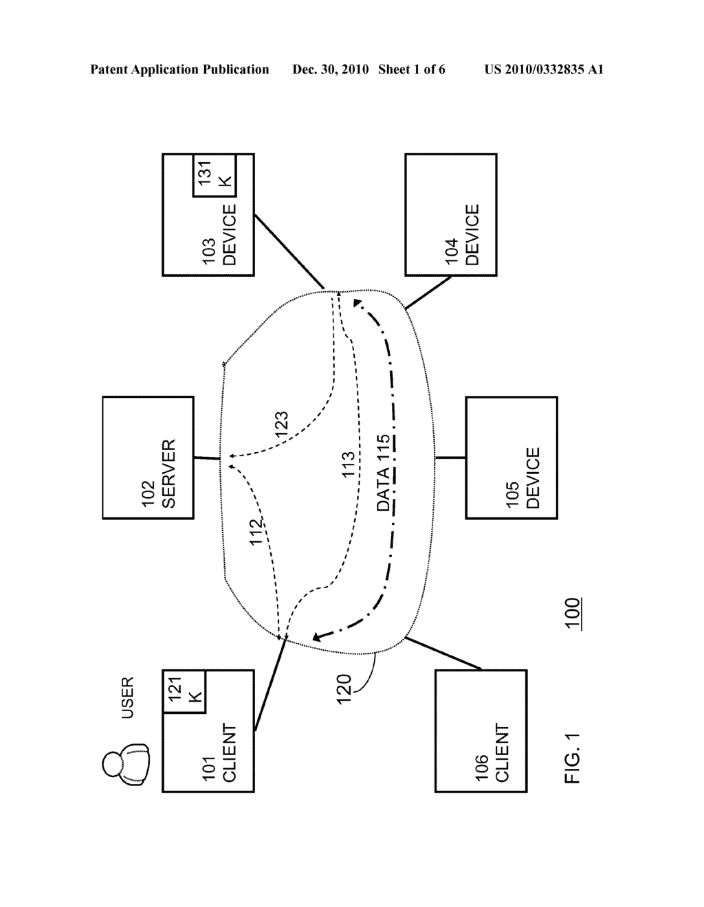 METHOD AND SYSTEM FOR SECURE COMMUNICATION BETWEEN COMPUTERS - diagram, schematic, and image 02