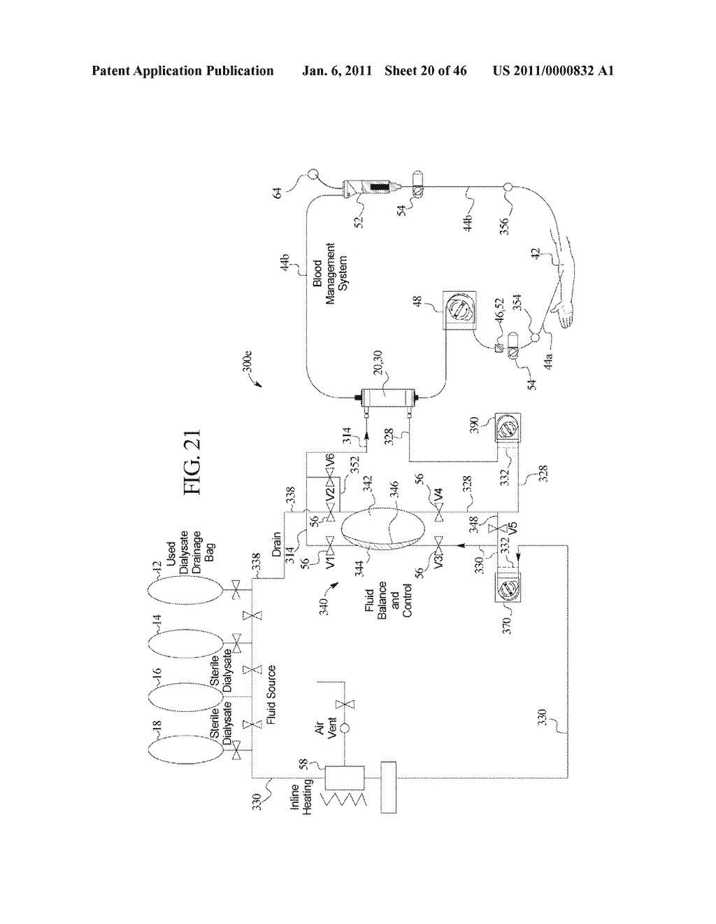 DIALYSIS SYSTEM WITH ENHANCED FEATURES - diagram, schematic, and image 21