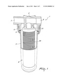 APPARATUS FOR FILTERING LIQUIDS AND RELATED FILTERING COMPONENT diagram and image