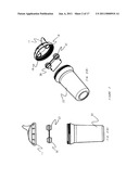 No-Spill Drinking Cup Apparatus diagram and image