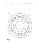 SHAPING AIR RING COMPRISING AN ANNULAR CAVITY AND CORRESPONDING BELL CUP diagram and image