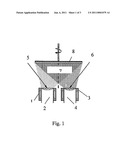 METHOD FOR PRODUCING NANOPARTICLES FOR MAGNETIC FLUIDS BY ELECTRON-BEAM EVAPORATION AND CONDENSATION IN VACUUM, A MAGNETIC FLUID PRODUCING METHOD AND MAGNETIC FLUID PRODUCED ACCORDING TO SAID METHOD diagram and image