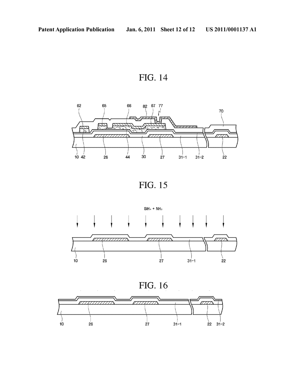 THIN-FILM TRANSISTOR DISPLAY PANEL AND METHOD OF FABRICATING THE SAME - diagram, schematic, and image 13