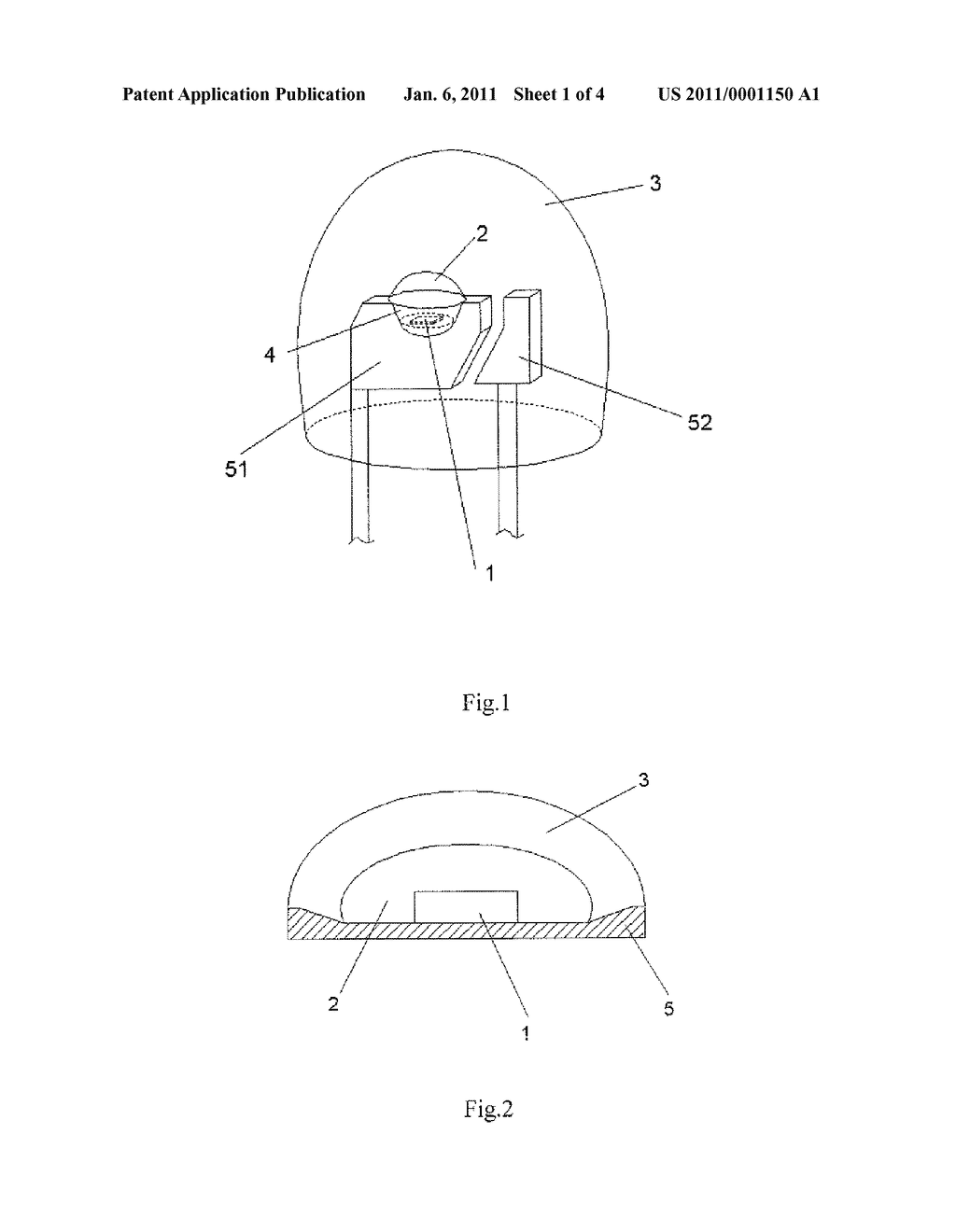 LIGHT EMITTING DIODE AND METHOD FOR FABRICATING THEREOF - diagram, schematic, and image 02