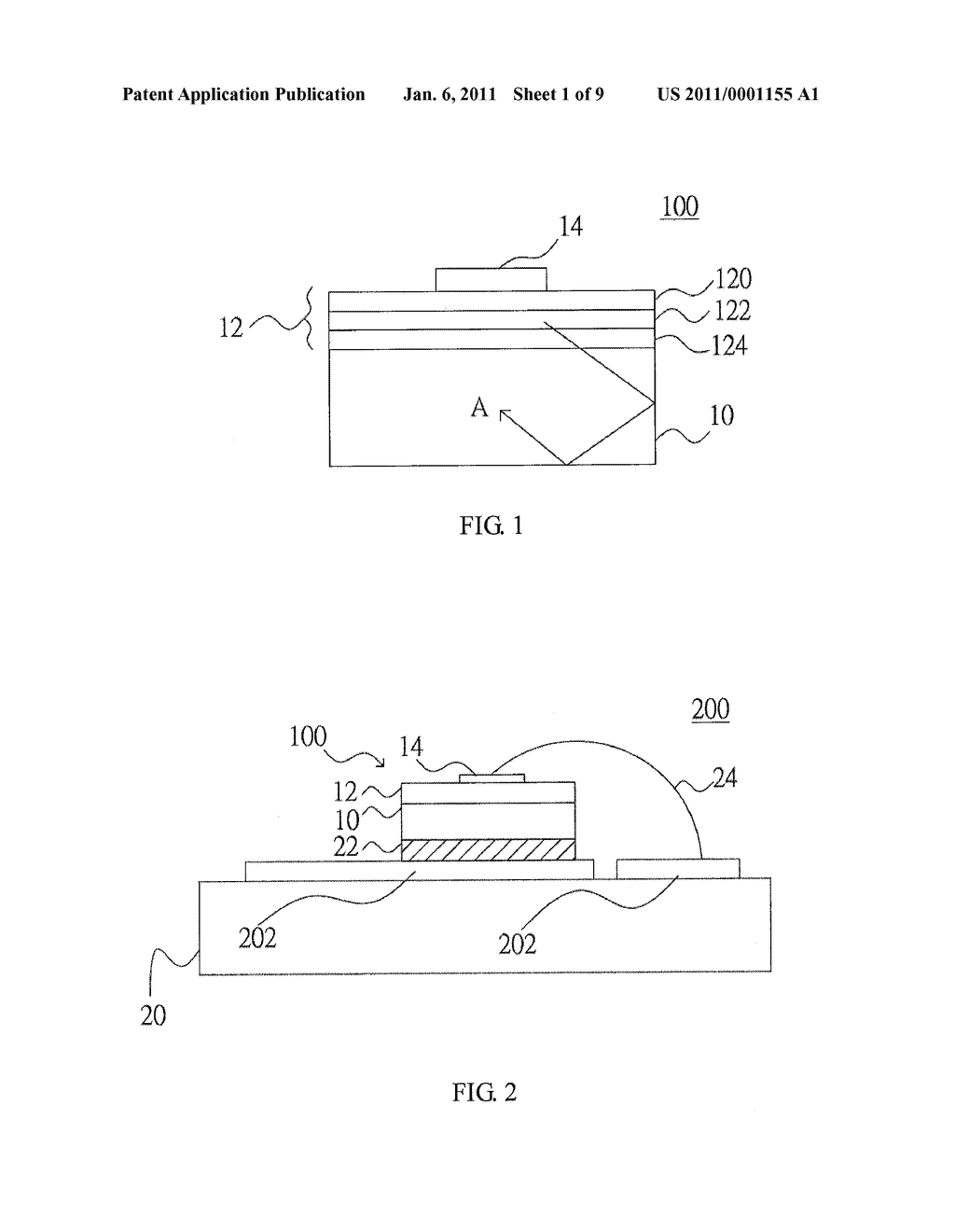 LIGHT-EMITTING DEVICE AND MANUFACTURING METHOD THEREOF - diagram, schematic, and image 02