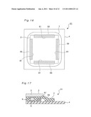 SEMICONDUCTOR DEVICE MOUNTED STRUCTURE AND SEMICONDUCTOR DEVICE MOUNTING METHOD diagram and image