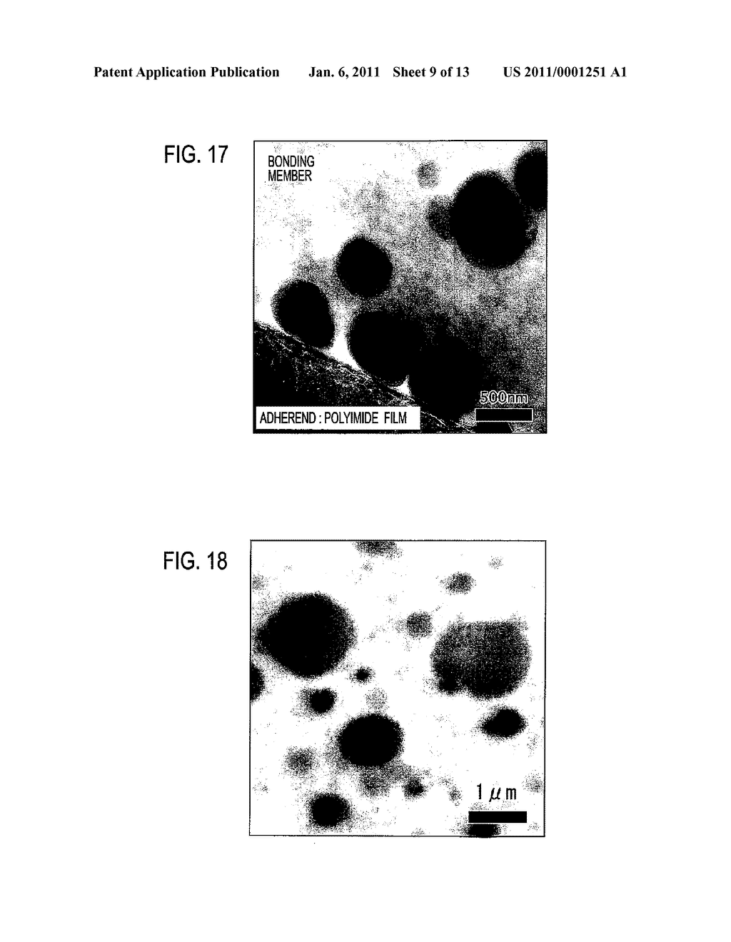 ADHESIVE COMPOSITION, BONDING MEMBER USING THE ADHESIVE COMPOSITION, SUPPORT MEMBER FOR SEMICONDUCTOR MOUNTING, SEMICONDUCTOR DEVICE, AND PROCESSES FOR PRODUCING THESE - diagram, schematic, and image 10