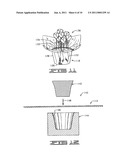 DECORATIVE GRASS HAVING AN APPEARANCE SIMULATING THE APPEARANCE OF CLOTH diagram and image