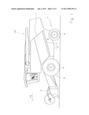 VEHICLE HAVING AN AXLE CAPABLE OF PENDULUM MOTION diagram and image