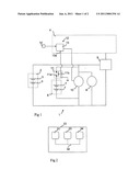 ELECTRICAL SYSTEM FOR A MOTOR VEHICLE AND METHOD FOR CONTROL OF A STARTER MOTOR AND A BATTERY ISOLATOR IN SUCH AN ELECTRICAL SYSTEM diagram and image