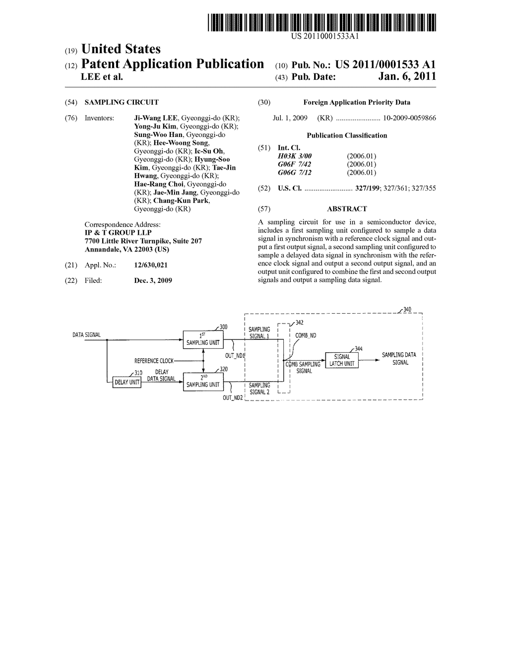 SAMPLING CIRCUIT - diagram, schematic, and image 01