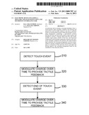 ELECTRONIC DEVICE INCLUDING A MOVEABLE TOUCH-SENSITIVE INPUT AND METHOD OF CONTROLLING SAME diagram and image