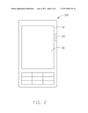 PORTABLE ELECTRONIC DEVICE WITH MULTIPLE TOUCH PANELS diagram and image