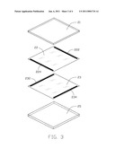 PORTABLE ELECTRONIC DEVICE WITH MULTIPLE TOUCH PANELS diagram and image