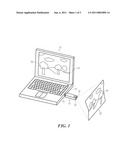 PORTABLE IMAGE PROJECTOR AND PROJECTION METHOD diagram and image