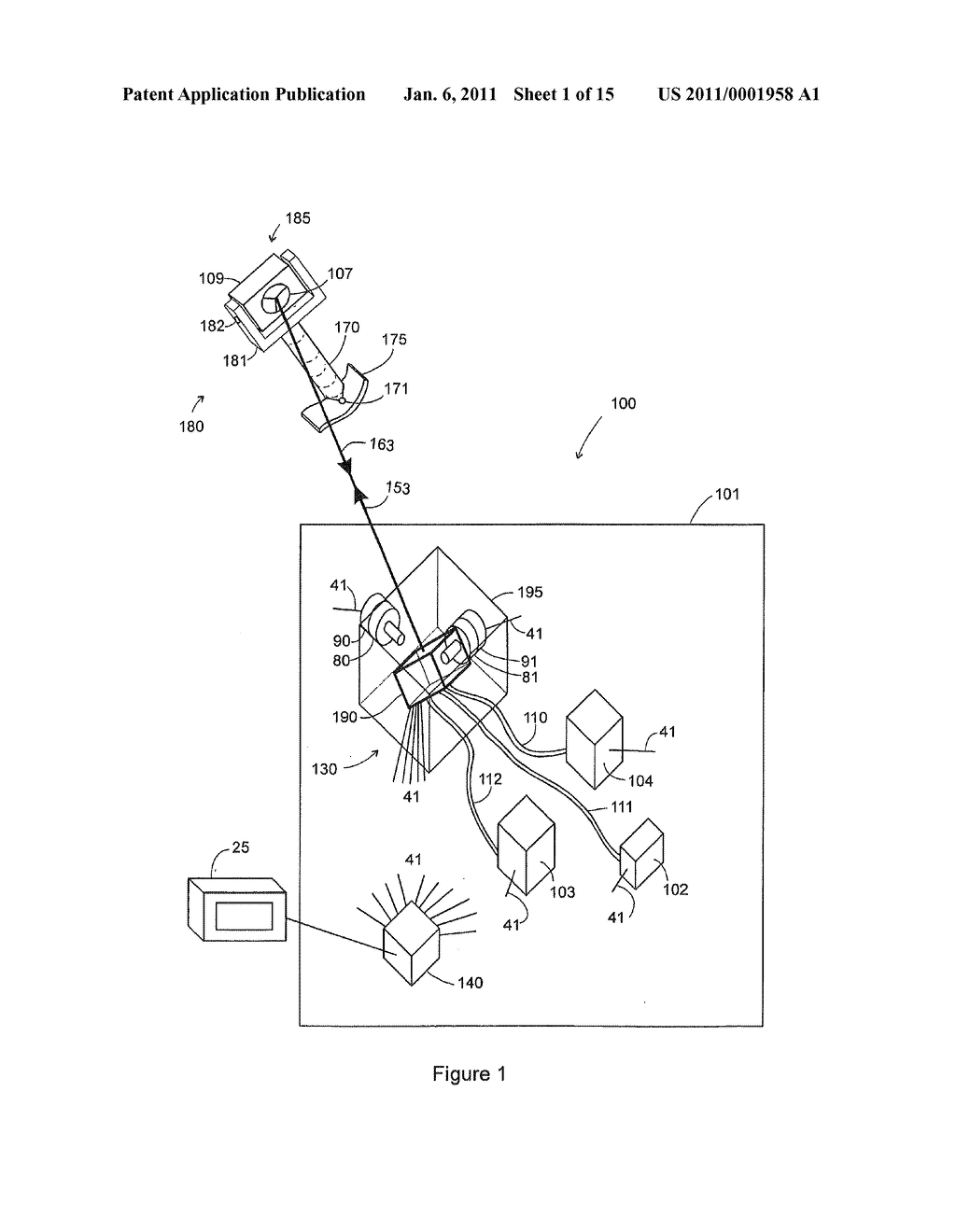 LASER-BASED COORDINATE MEASURING DEVICE AND LASER-BASED METHOD FOR MEASURING COORDINATES - diagram, schematic, and image 02