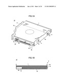 Electronic apparatus, assembly structure of electronic unit, and bracket diagram and image