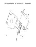 Electronic apparatus, assembly structure of electronic unit, and bracket diagram and image