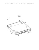 Electronic apparatus, assembly structure of electronic unit, and bracket diagram and image