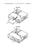 Electronic apparatus, assembly structure of electronic unit, and bracket diagram and image