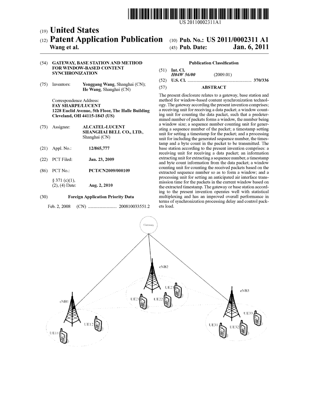 GATEWAY, BASE STATION AND METHOD FOR WINDOW-BASED CONTENT SYNCHRONIZATION - diagram, schematic, and image 01