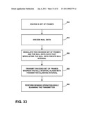 TRANSMITTER QUIETING AND DIFFERENT ENCODING RATES FOR PORTIONS OF A SET OF FRAMES diagram and image