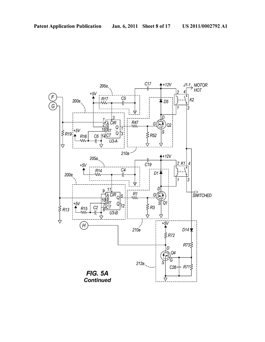 CONTROLLER FOR A MOTOR AND A METHOD OF CONTROLLING THE MOTOR - diagram, schematic, and image 09