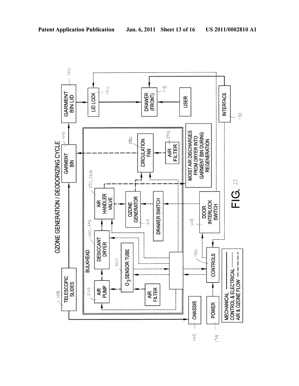METHOD AND APPARATUS FOR DISINFECTING AND/OR DEODORIZING AN ARTICLE - diagram, schematic, and image 14