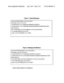 Dynamic pattern elimination based compression method for text-based signaling protocols diagram and image