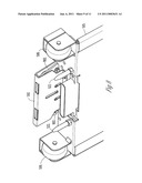 ELECTRICAL CONNECTION IN A SPLIT POST OF A WAGERING GAME CHAIR diagram and image