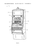 ELECTRICAL CONNECTION IN A SPLIT POST OF A WAGERING GAME CHAIR diagram and image