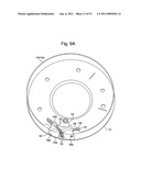 Transmission with connection mechanism for varying tension force diagram and image