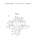 Transmission with connection mechanism for varying tension force diagram and image