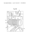 Transmission with connection mechanism for varying tension force diagram and image