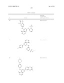 COMPOUNDS AND COMPOSITIONS AS KINASE INHIBITORS diagram and image